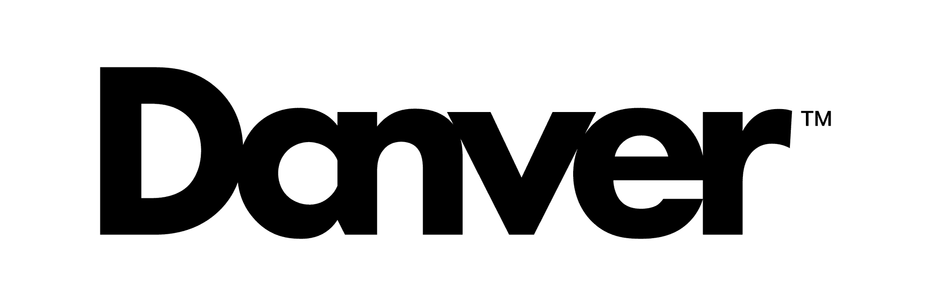 The logo for Danver outdoor stainless steel kitchens.