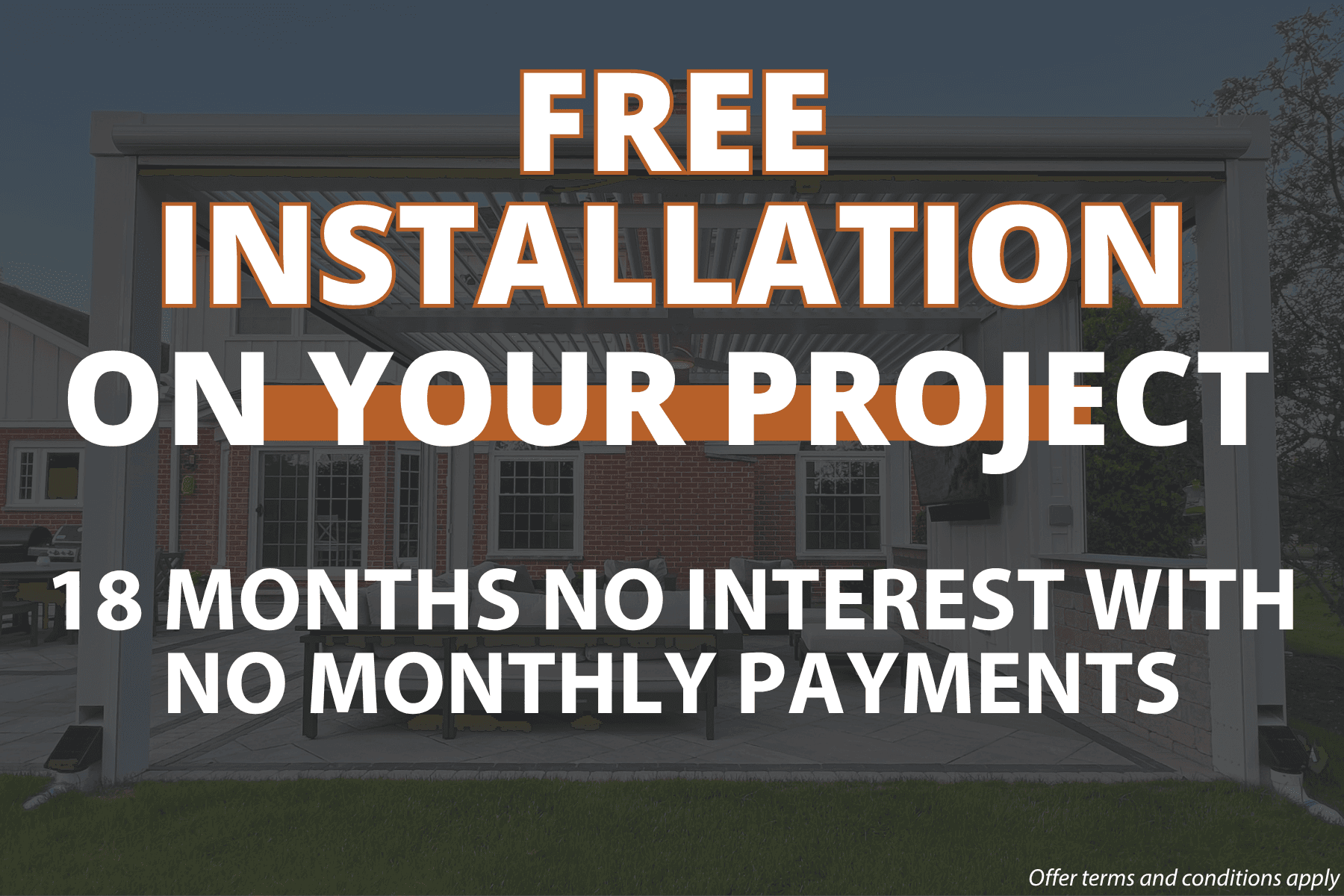 Free Installation
